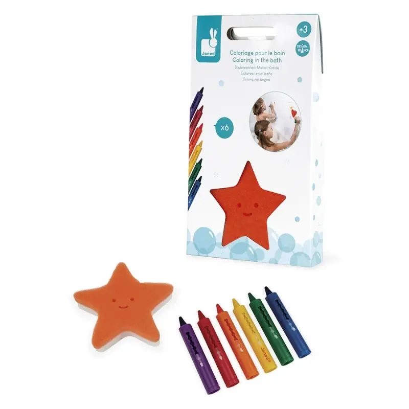Janod Badspeelgoed - Kleuren in Bad Premium