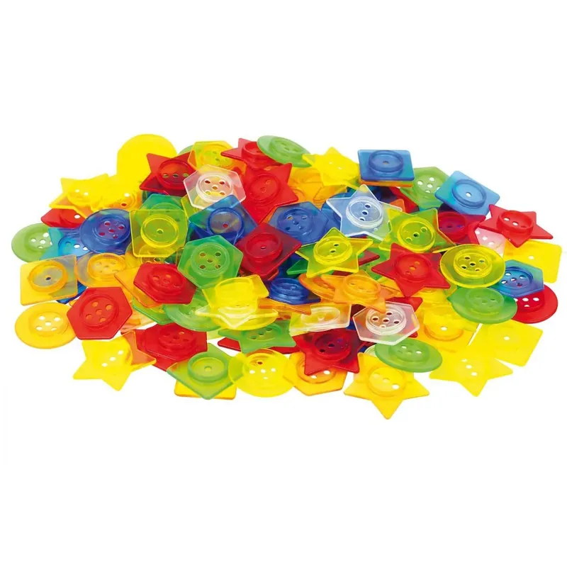 TickiT - Stapelbare Knopen (144 stuks) + 12 veters Rechtstreeks Van De Fabrikant