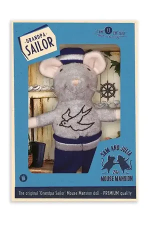 Het Muizenhuis - Knuffelmuis Opa Zeeman - 12 cm Koop Vandaag
