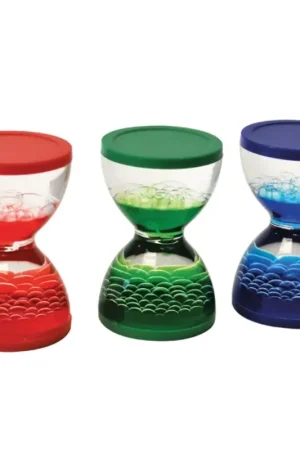 Eduplay - sensorische zandloper met druppels - 3 stuks Premium