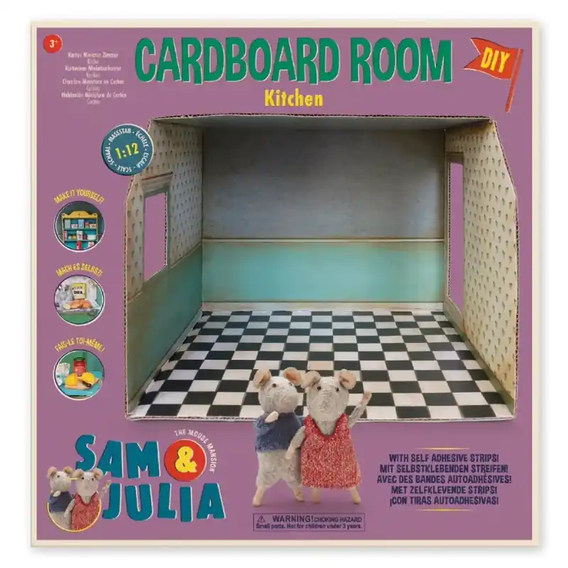 Het Muizenhuis - Kartonnen miniatuur keuken Speciale Aanbieding