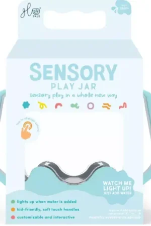 Glo Pals - Kleur veranderende speelpot - Sensory Play Cup Frosty Blue Direct Verzonden