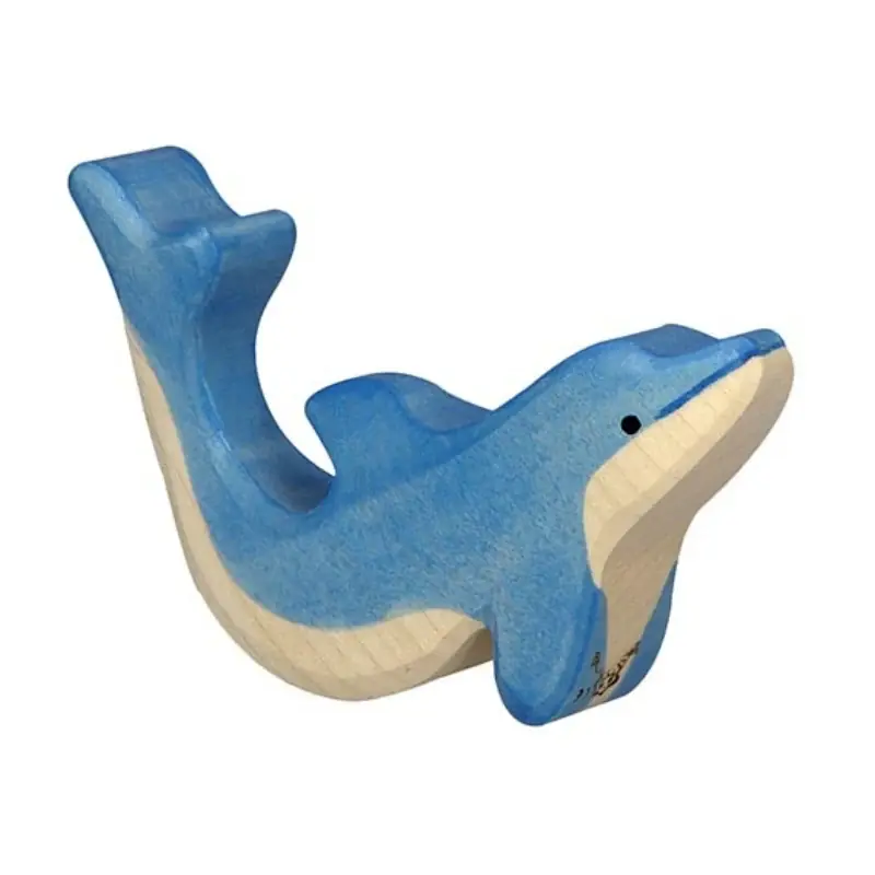 Dolfijn 11,5 cm - Holztiger Hoge Kwaliteit