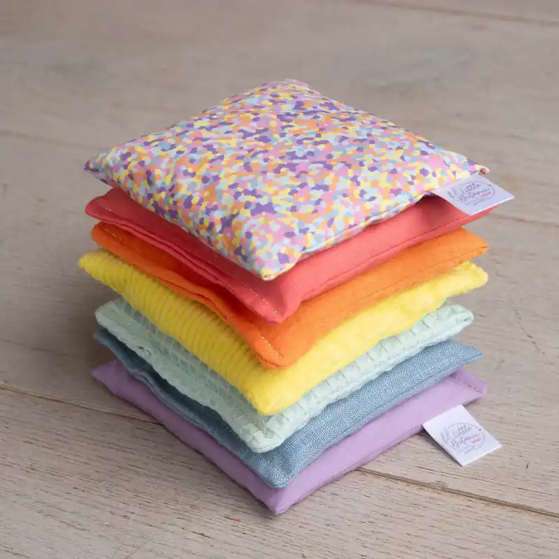 Beste Prijs Little Botanic Label - 7 stuks Pastel + Pastel Confetti pittenzakjes