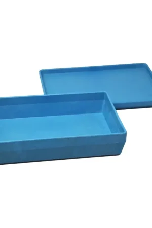 Wissner - Speelbak (klein) met deksel voor sensorisch spel - blauw Fabrieksprijs