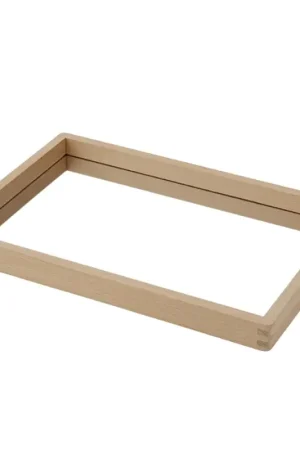 Betaalbaar TickiT - kleine houten speelbak met spiegel