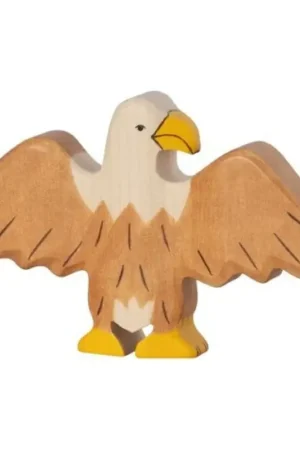 Adelaar - 9 cm - Houten dieren - Holztiger Gecertificeerd