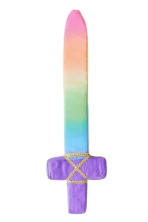 Zacht speelzwaard regenboog - Sarah's Silks Actieprijs