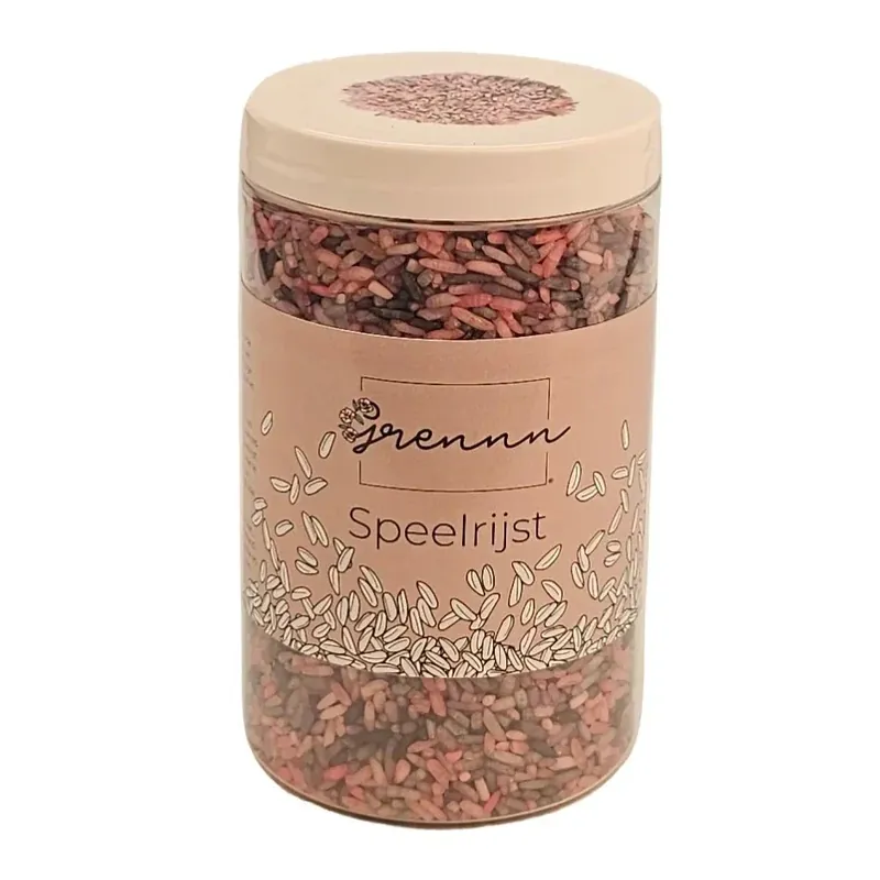 Grennn - Gekleurde sensorische rijst 300 gram - Unicorn Weekendaanbieding