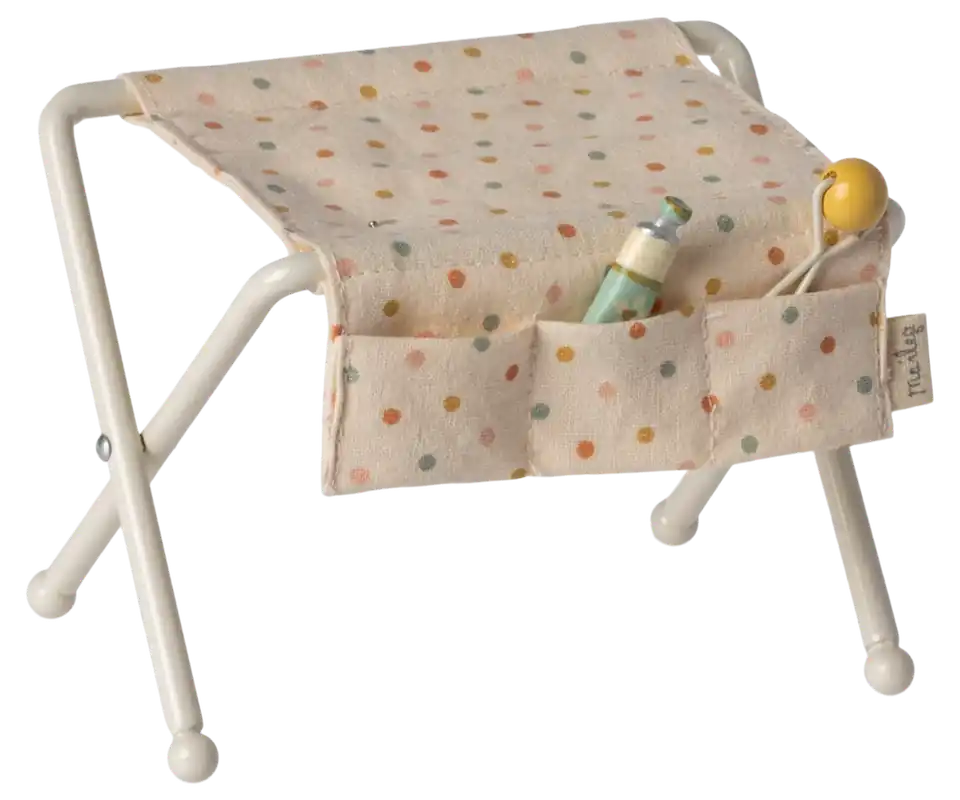 Maileg - Babymuis verzorgingstafel off white Voordeelprijs