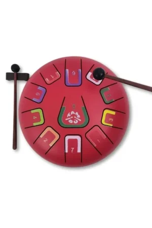 Tambu Tambú - Tongdrum Rood Hoge Kwaliteit