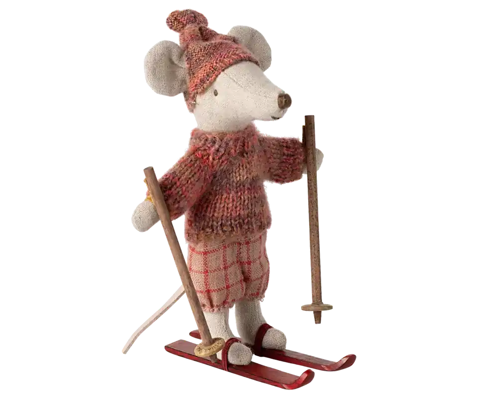 Nieuw Maileg - Grote zus met ski set