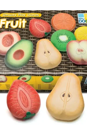 Gereduceerde Prijs Yellow Door - Sensory Fruit (steen) 8 stuks