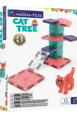 Beperkte Voorraad MAGNA-TILES® Cat tree met microMags (13 stuks)