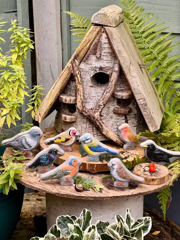 Yellow Door - Zintuiglijke speelstenen – Vogels Hoge Kwaliteit