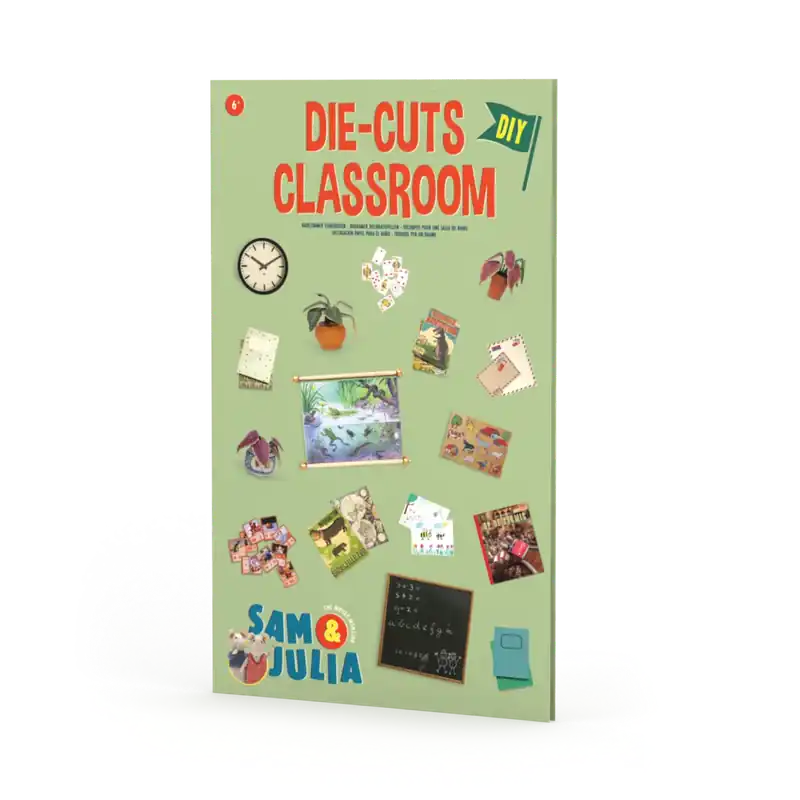 Het Muizenhuis Decoratievellen - Klaslokaal Dagaanbieding
