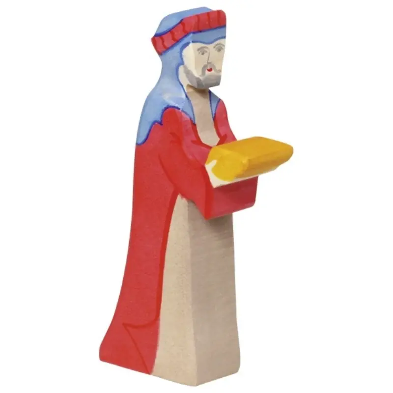 Finale Uitverkoop Caspar rood - 15 cm - Holztiger
