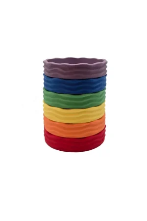 Bestel Nu Grennn - Wave speelbakjes set regenboog