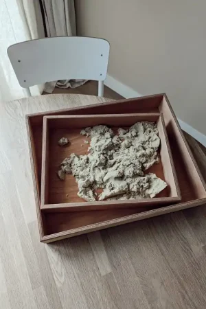 Snelle Levering Grennn - Houten Sensory Speelbak 30x40 (klein)