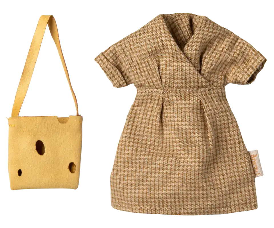 Korting Maileg - kledingset moedermuis jurk met tas