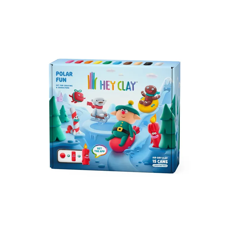 Hey Clay - Polar Fun - 15 cans Laatste Kans