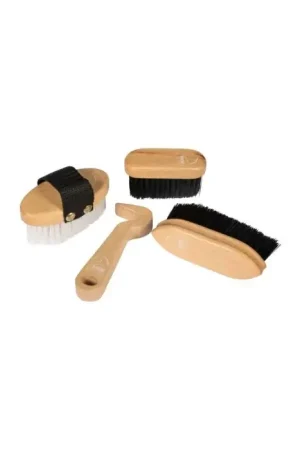 Weekendaanbieding HKM - Poetsset voor stokpaard hobby horse - naturel