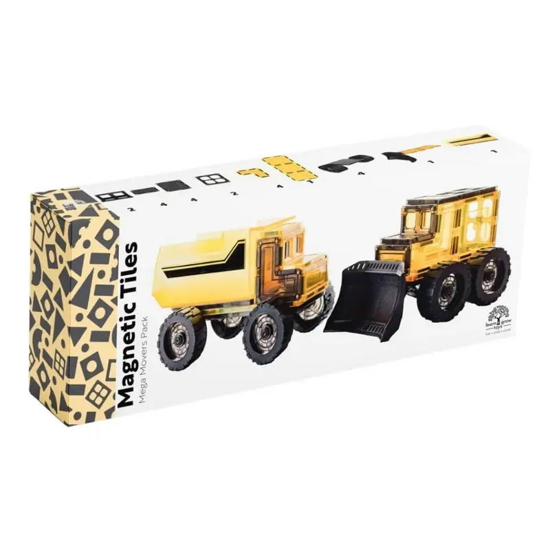 Learn And Grow - Mega Mover Pack - magnetisch constructiespeelgoed Express Levering