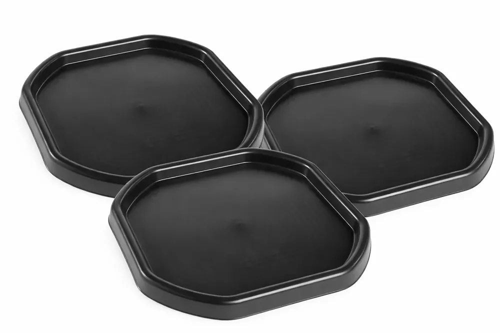 Finale Uitverkoop 3 stuks Tuff Tray Spot 100cm - Activiteitentafel Zwart
