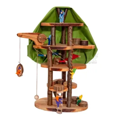 Bestseller Magic Wood Houten Tree House - Boomhuis Groot (40x25x65 cm)