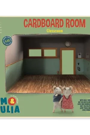 Het Muizenhuis - Kartonnen miniatuur klaslokaal Lage Prijs