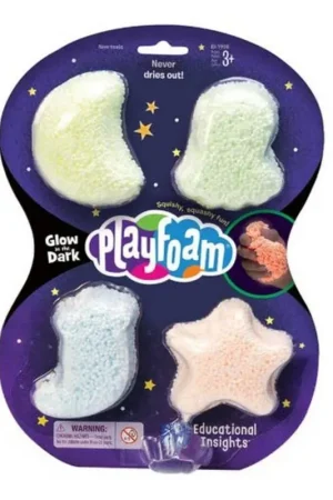 Educational Insights - Playfoam Glow in the Dark 4-pack Express Levering