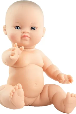 Paola Reina - Babypop Aziatisch meisje bloot (34 cm) Op = Op