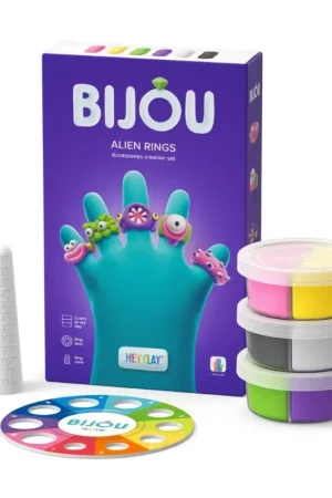 Hey Clay - interactieve boetseerkleiset - bijou ringen - Alien Fabrieksprijs