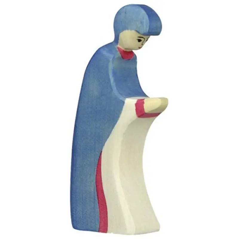 Maria blauw - 14,5 cm - Holztiger Veilige Betaling