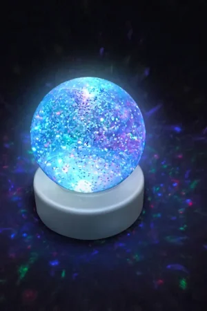 Playlearn - Lichtgevende Glitterbal (7,5 cm) Speciale Aanbieding