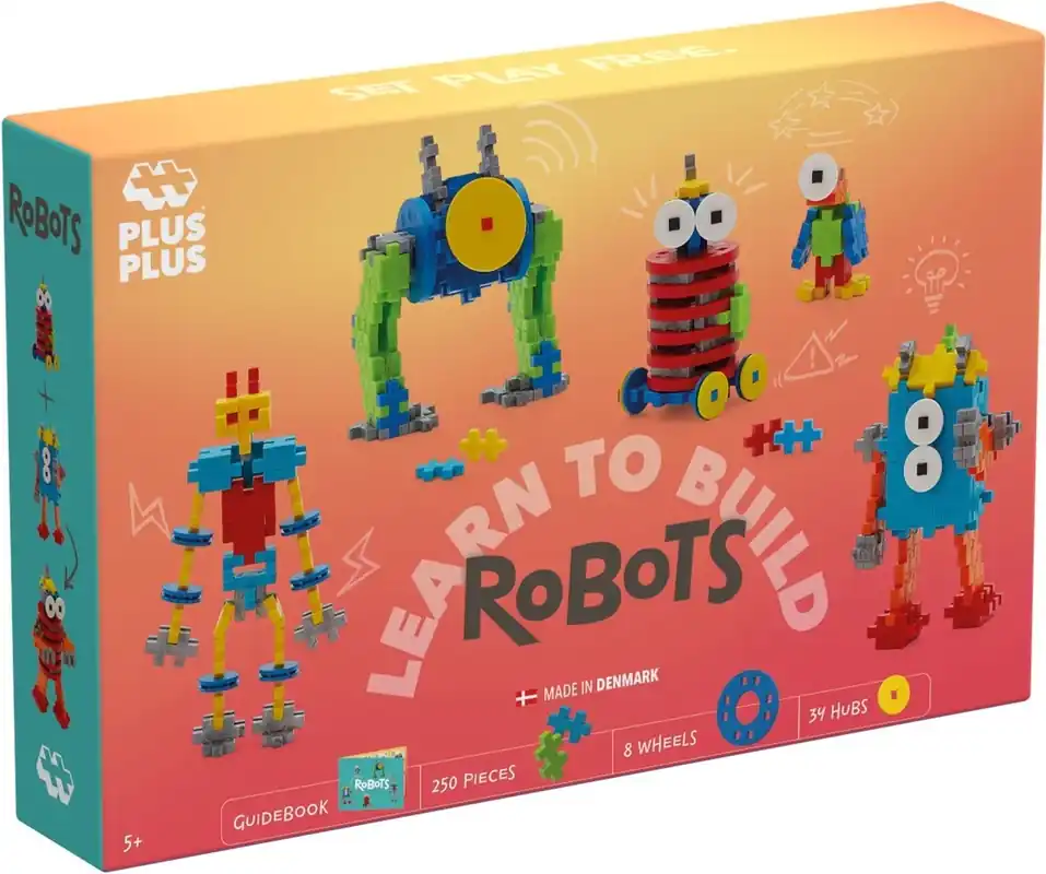 Merkproduct Plus-Plus - Learn to Build Robot (275 stuks)