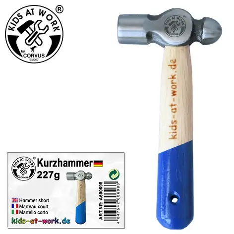 Koop Online Kids At Work - Hamer kort 227 gr.