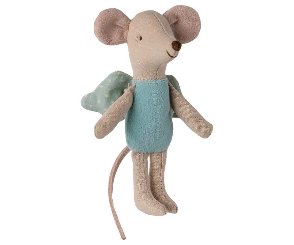 Maileg - Fairy Mouse elfenmuis - mint Hete Deal