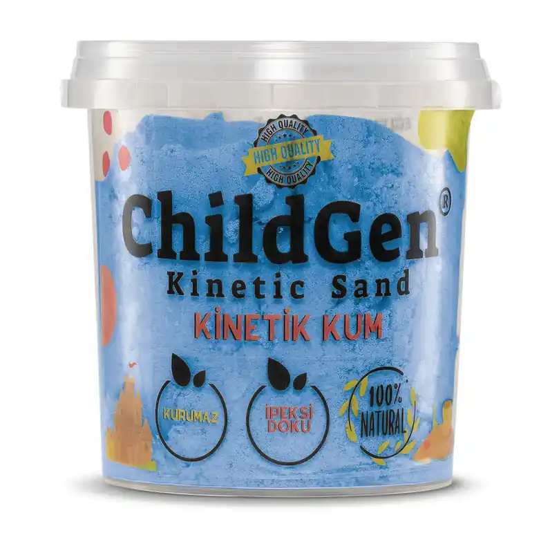 Childgen - magisch zand blauw 500gr Weekendaanbieding