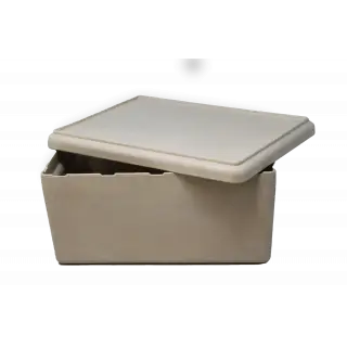 Wissner - Speelbak (hoog) met deksel voor sensorisch spel - naturel Weekendaanbieding