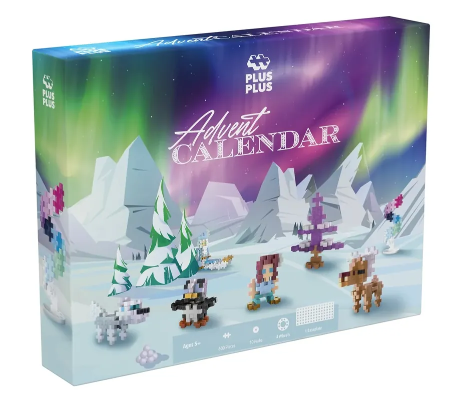 Express Levering Plus-Plus - Adventskalender Santa's Northern Lights Adventure