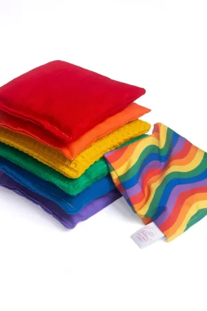 Fabrieksprijs Little Botanic Label - 7 stuks Regenboog + Waves pittenzakjes