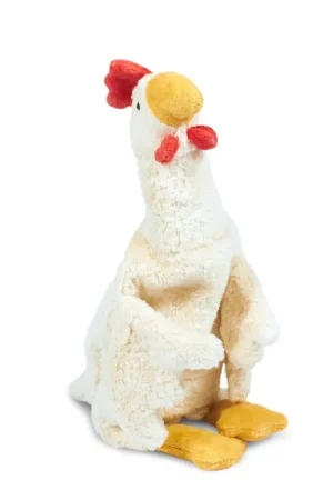 Weekendaanbieding Senger Naturwelt - Knuffeldier Kip Warmtekussen Klein - Wit