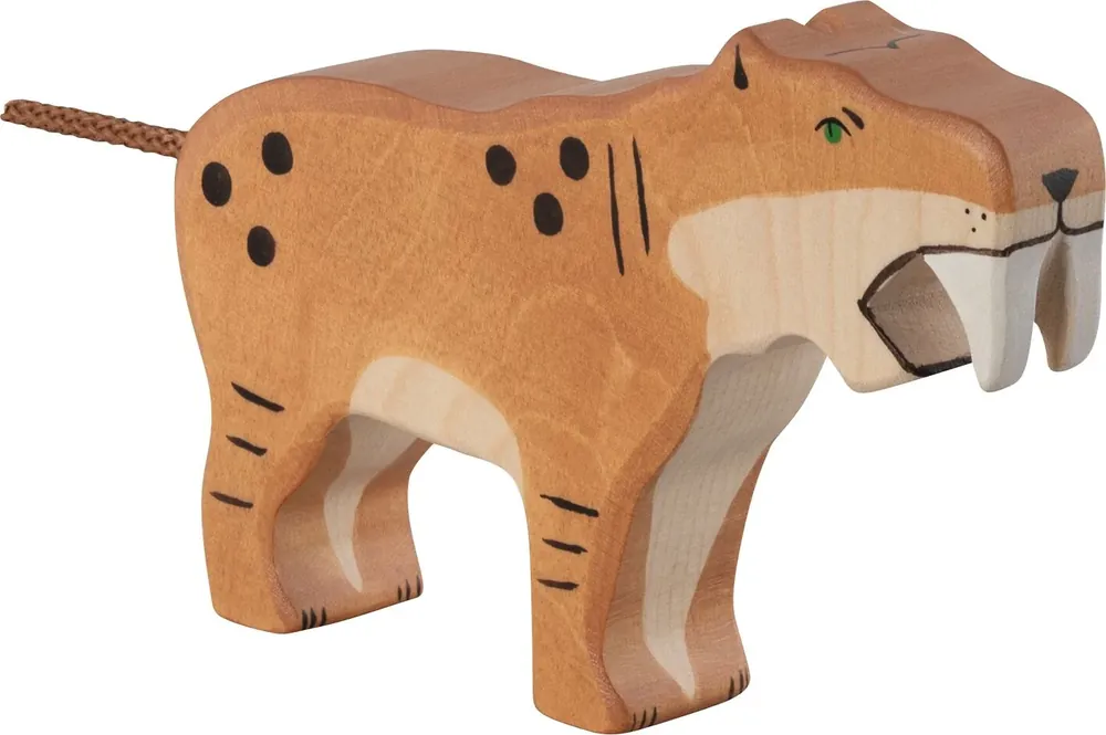Nu Kopen Holztiger - Sabeltand Tijger - Houten dieren
