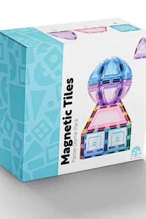 Nu Kopen Learn And Grow - 22 stuks Pastel Dome Pack - magnetisch constructiespeelgoed