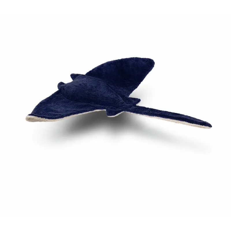 Laatste Versie Senger Naturwelt - Knuffeldier Manta Warmtekussen Groot - Blauw