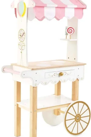 Weekendaanbieding Le Toy Van - Houten Trolley voor thee, ijs en lekkernijen