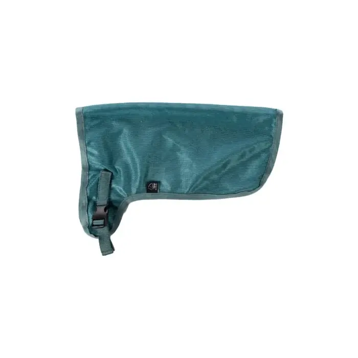 Gereduceerde Prijs HKM - Vliegendeken voor stokpaard Hobby Horsing - turquoise