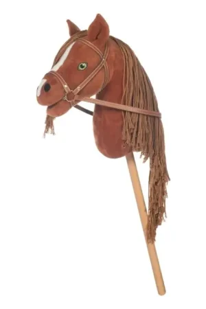 Bestel Nu HKM - Hobby Horse Mini stokpaard - rood/bruin