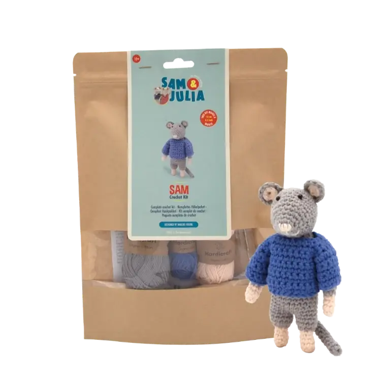 Beperkt Aanbod Het Muizenhuis - Sam & Julia - Haakpakket - Sam